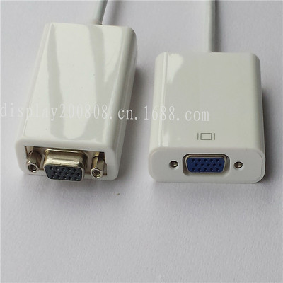 【蘋果MINI DISPLAY M TO VGA視頻轉接線/ VGA線批發】價格,廠家,圖片,數據線、接口連接線,東莞市九諾電子-